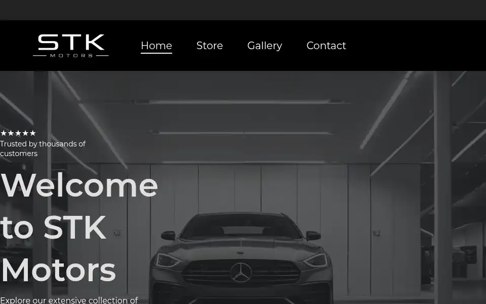 Screenshot of stk-motors.co.uk