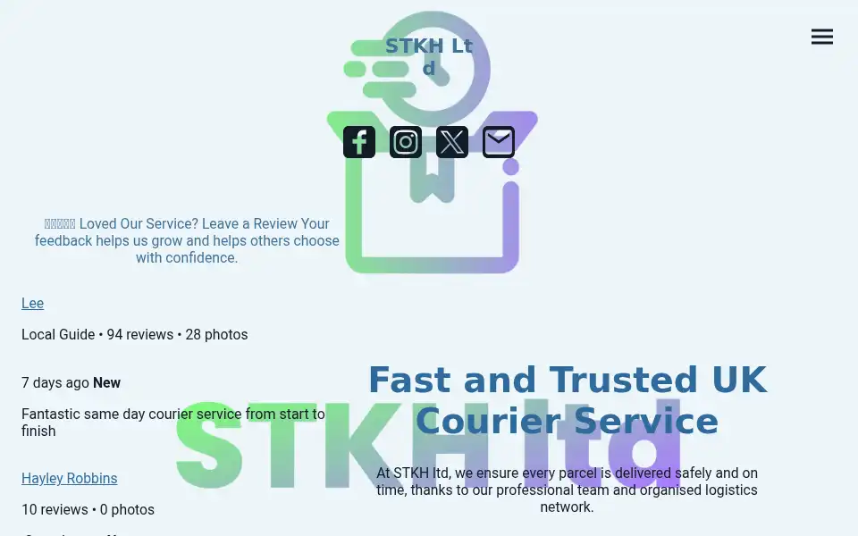 Screenshot of stkhltd.com