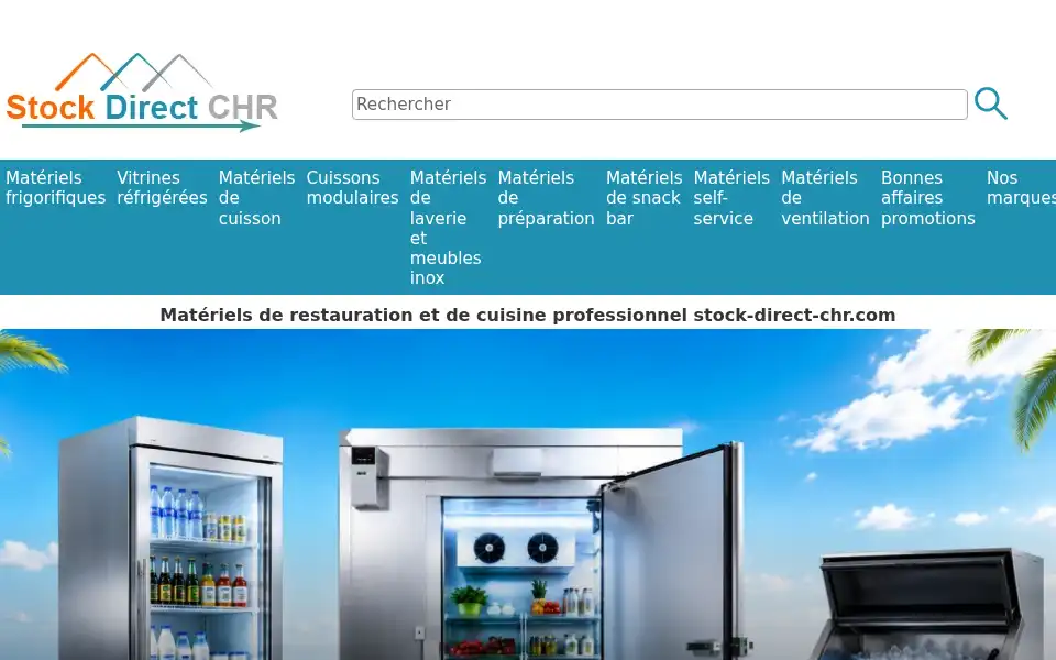 Screenshot of stock-direct-chr.com