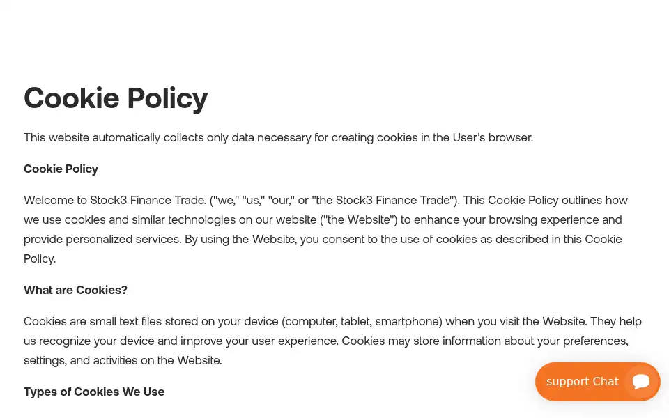 Screenshot of stock3finance-trade.com