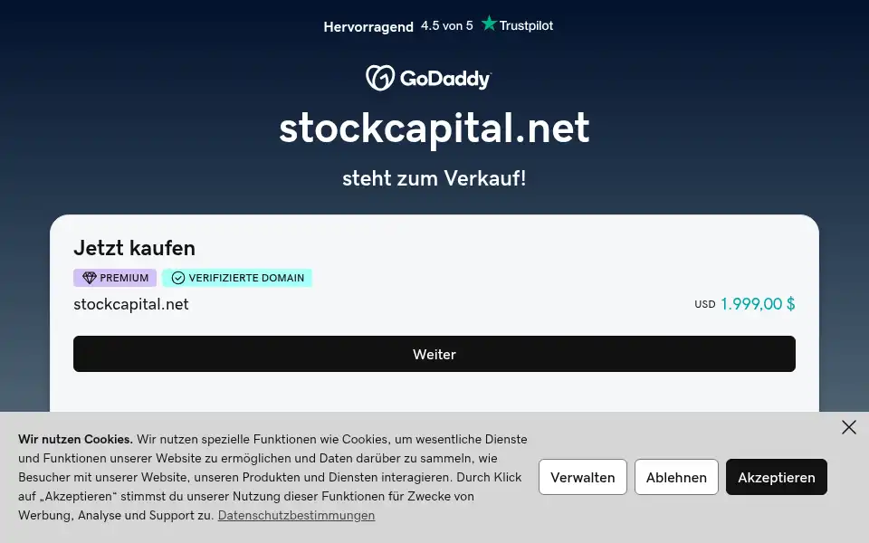 Screenshot of stockcapital.net