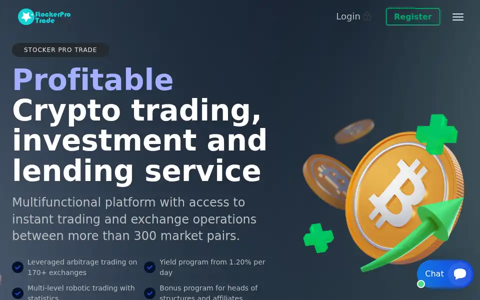 Screenshot of stockerprotrade.com