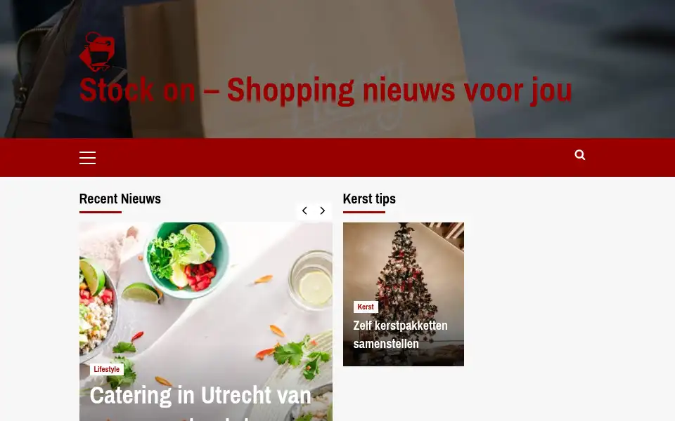 Screenshot of stockon.nl