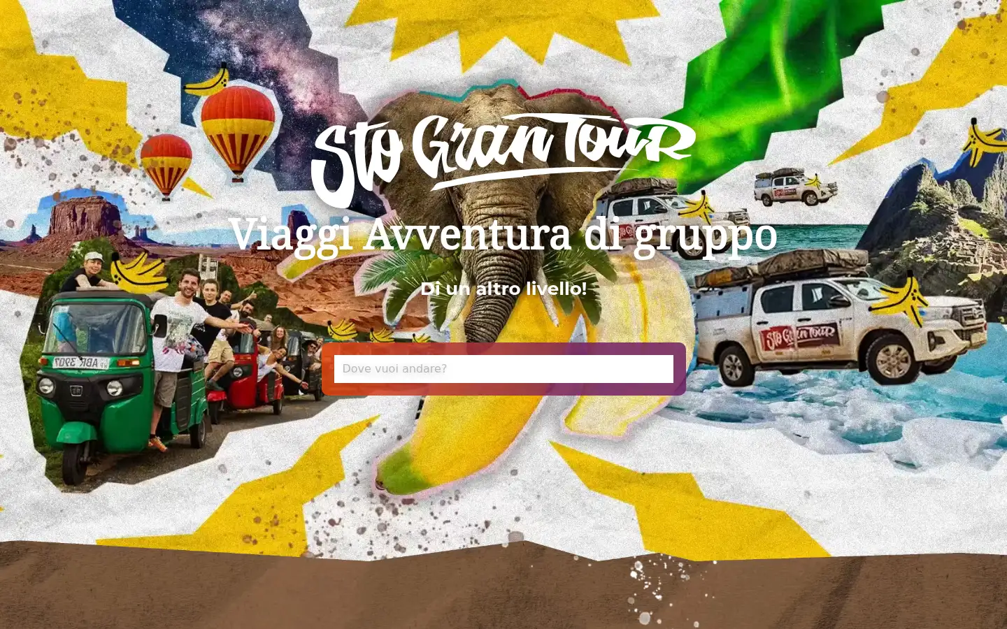 Screenshot of stograntour.com