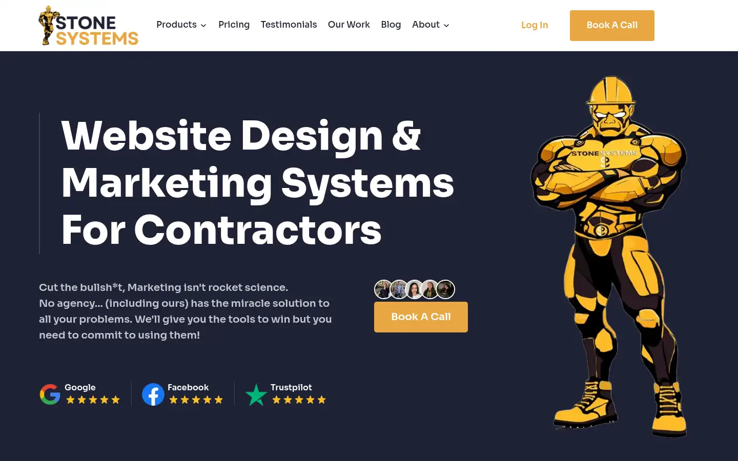 Screenshot of stonesystems.io