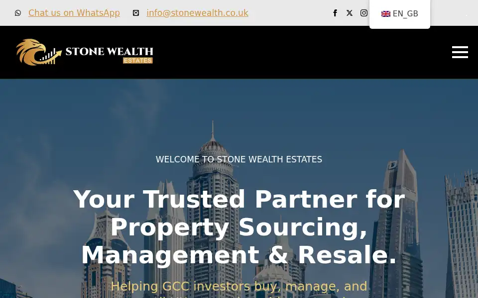 Screenshot of stonewealth.co.uk