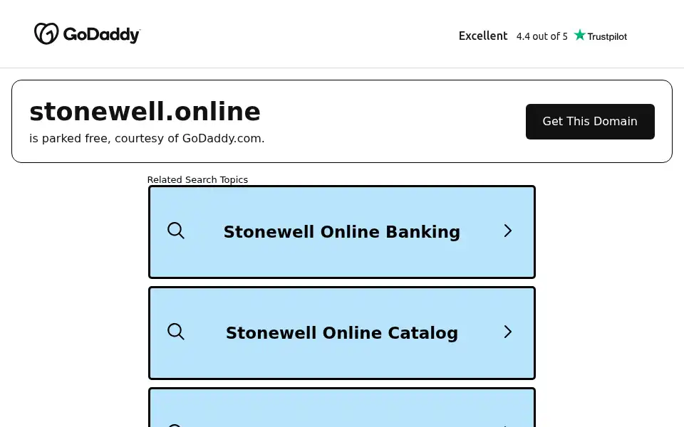 Screenshot of stonewell.online