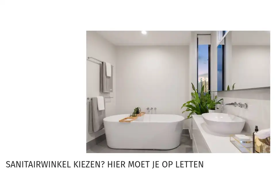 Screenshot of stopet-sanitair.nl