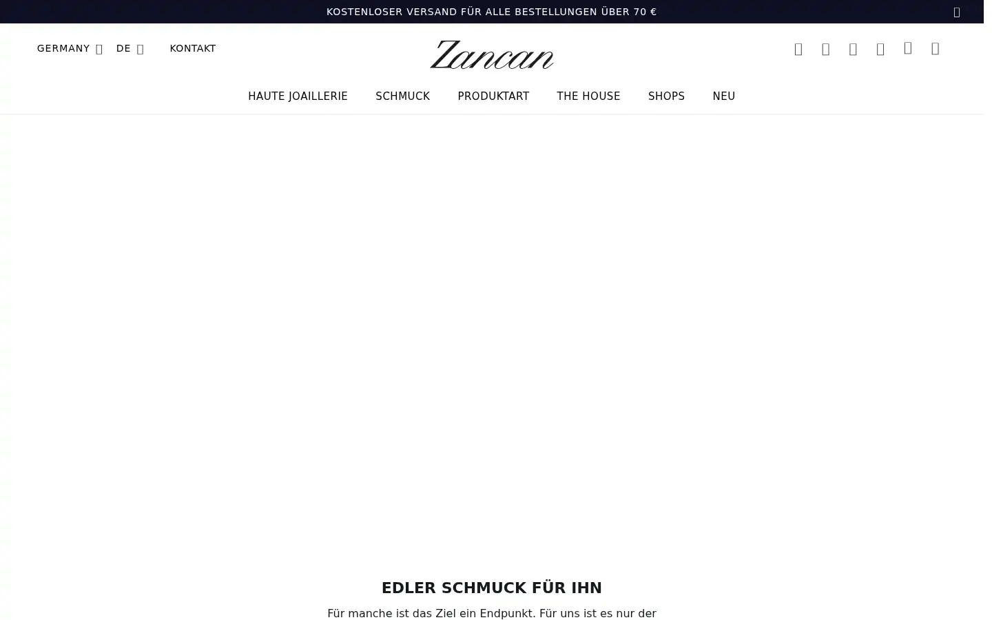 Screenshot of store.zancangioielli.com