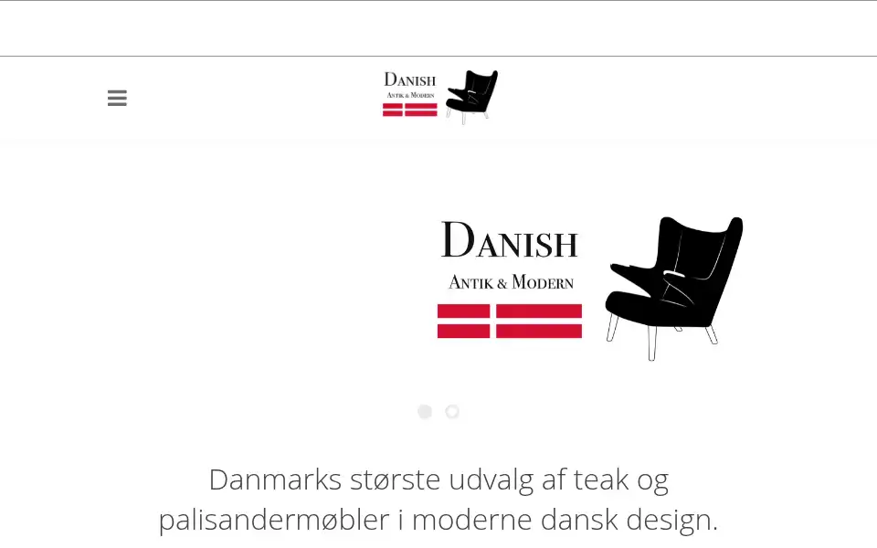 Screenshot of storebaelt-antik.dk