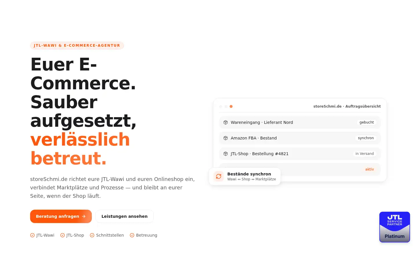 Screenshot of storeschmi.de