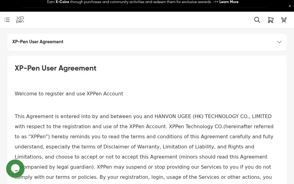 Screenshot of storexppen.co.uk