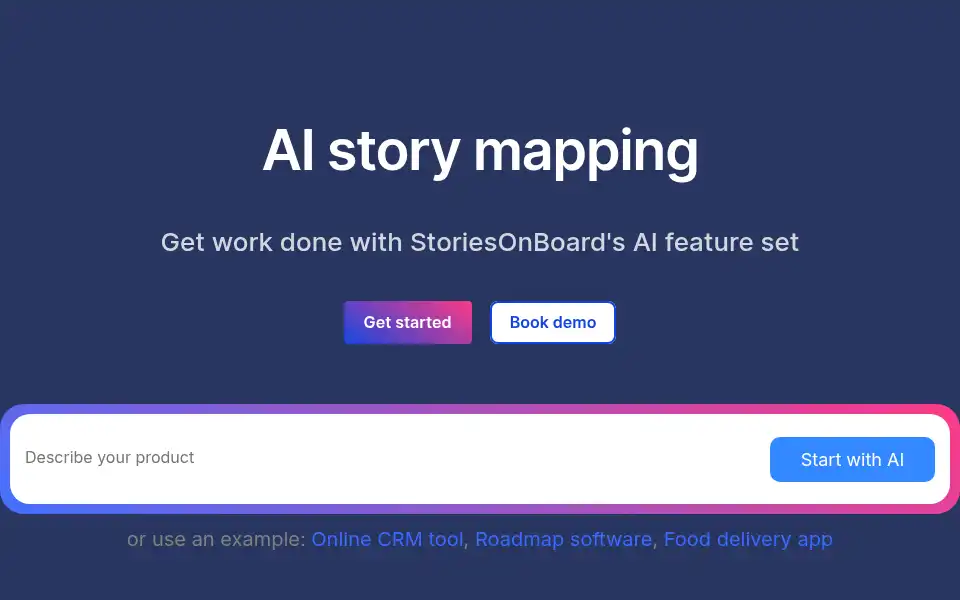 Screenshot of storiesonboard.com