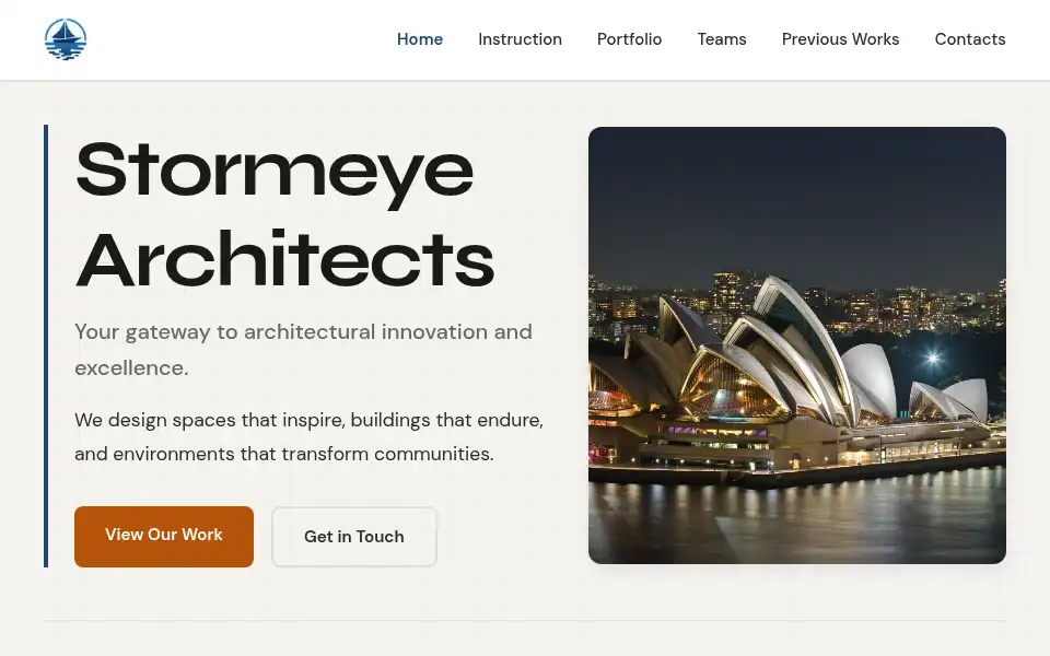 Screenshot of stormeye.us