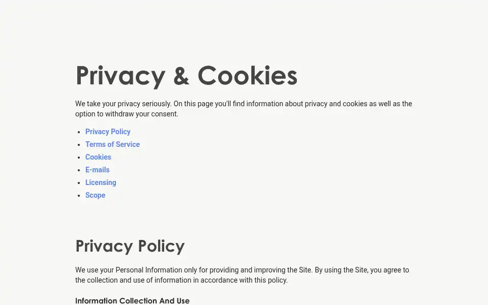 Screenshot of storyhunt.io