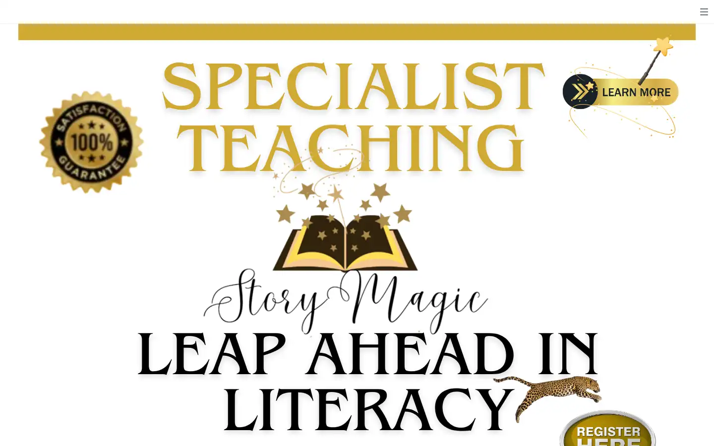Screenshot of storymagicbylpq.com