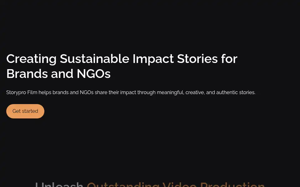 Screenshot of storyprofilm.com