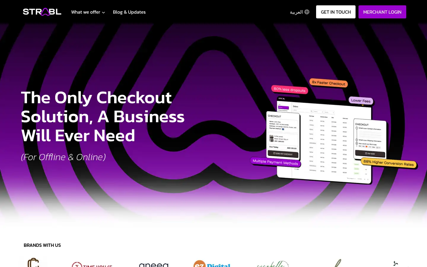 Screenshot of strabl.io