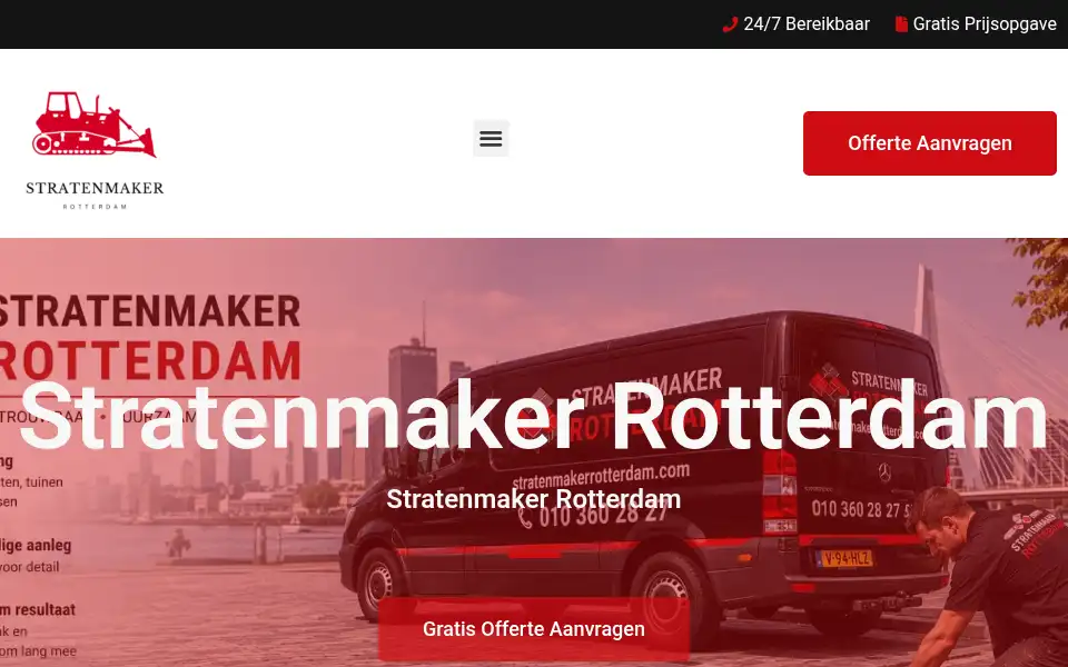 Screenshot of stratenmakerrotterdam.com