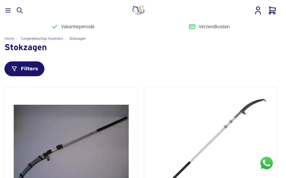 Screenshot of stratenmakersspullen.nl