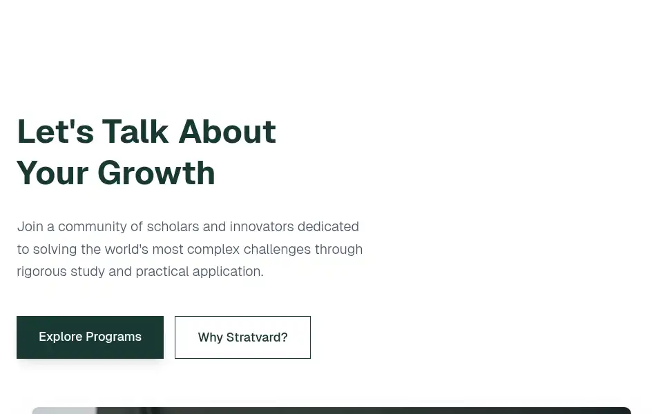 Screenshot of stratvard.com