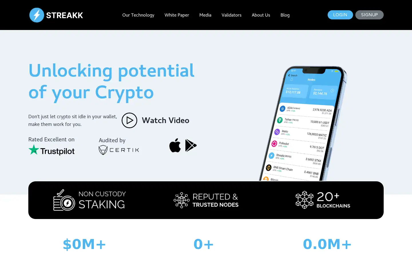 Screenshot of streakk.io