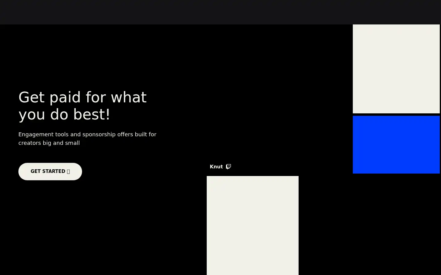 Screenshot of streamelements.com