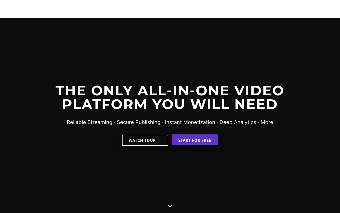 Screenshot of streamingvideoprovider.com