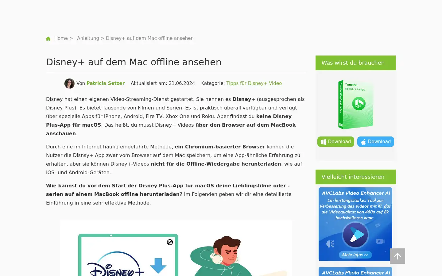 Screenshot of streampat.de