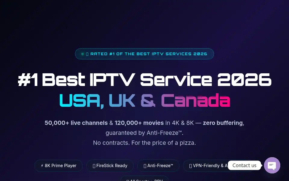 Screenshot of streamqtv.com
