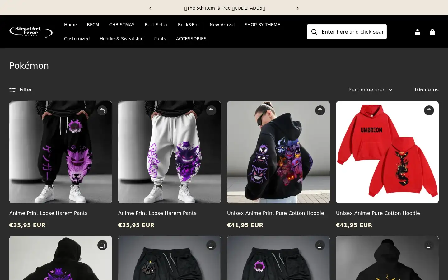 Screenshot of streetart-fever.com