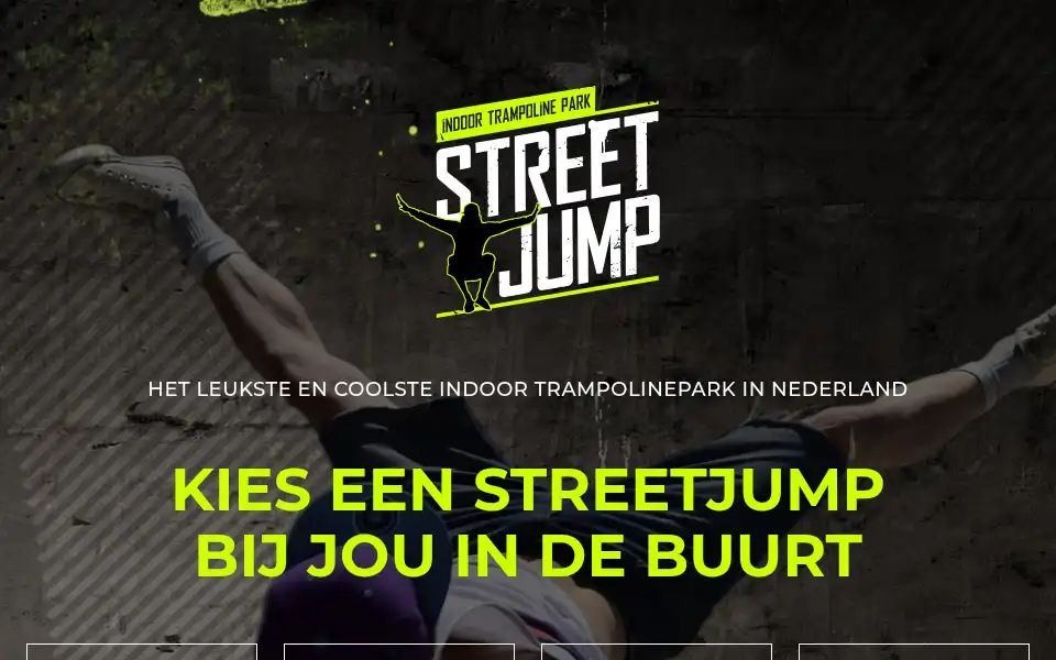 Screenshot of streetjump.nl