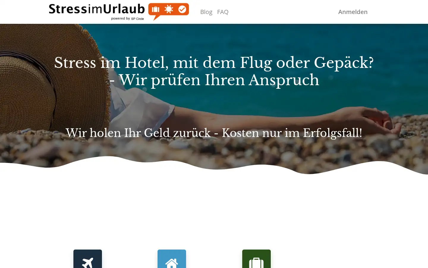 Screenshot of stressimurlaub.de