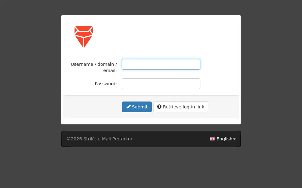 Screenshot of strikemail.co.uk