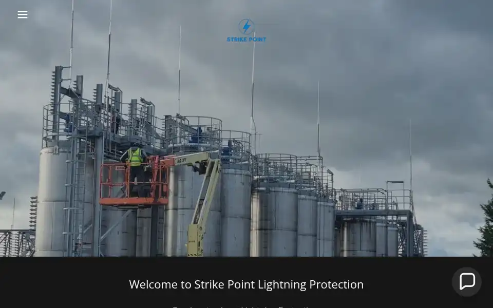 Screenshot of strikepoint.uk