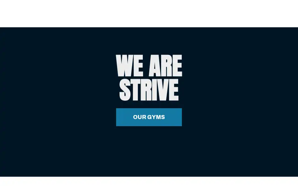 Screenshot of strivefitness.com.au