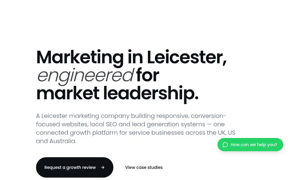 Screenshot of strivescale.co.uk