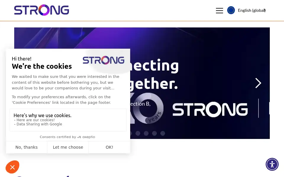 Screenshot of strong-eu.com