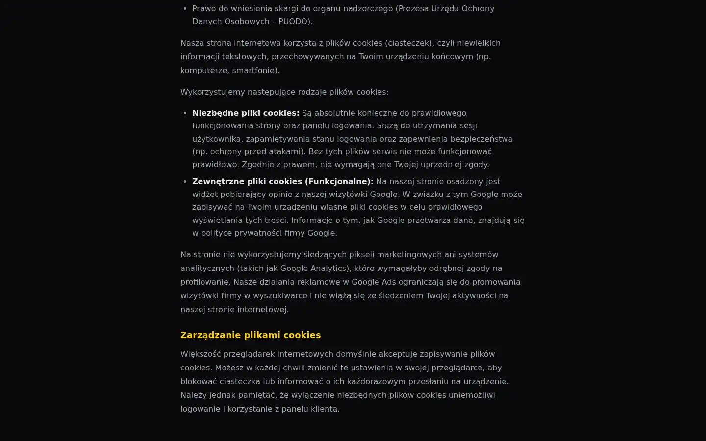 Screenshot of strongflex.de
