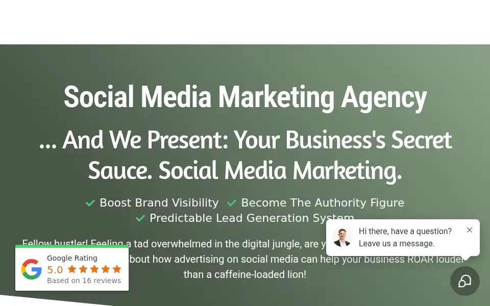 Screenshot of strudmarketing.com.au