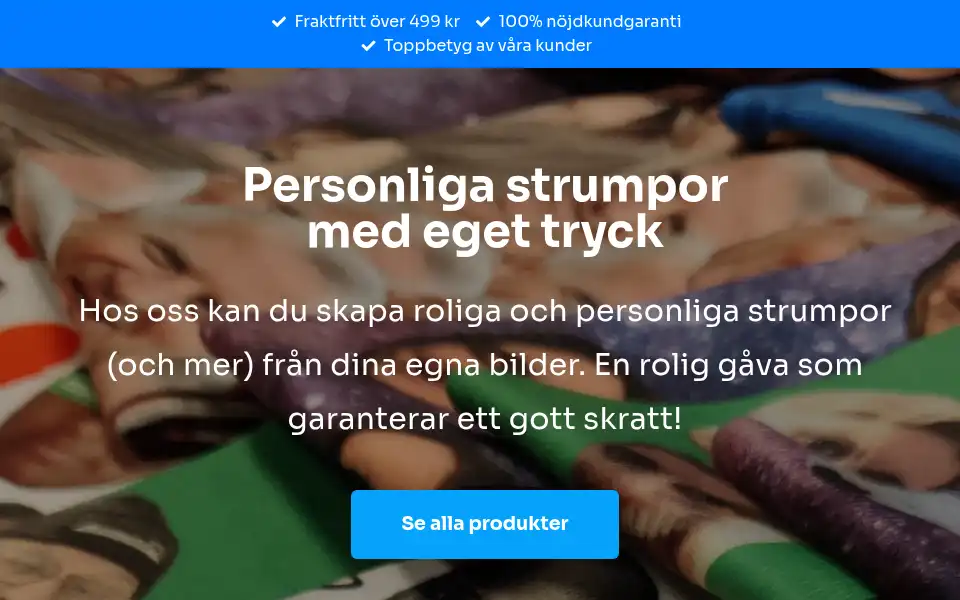 Screenshot of strumpmaskinen.se