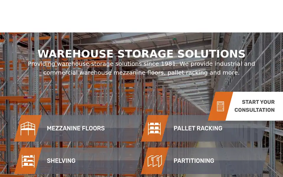 Screenshot of stsstorage.co.uk