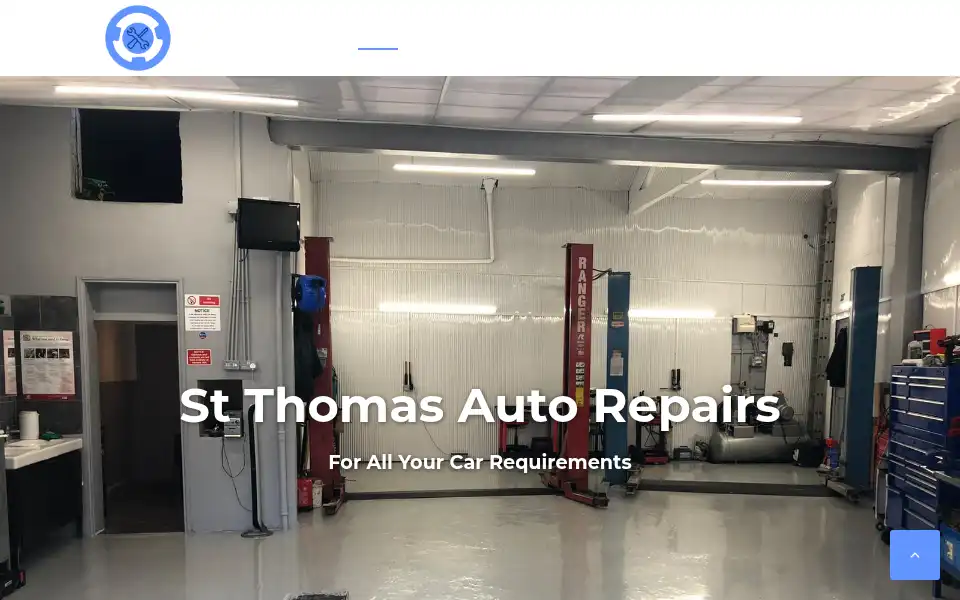 Screenshot of sttautorepairs.co.uk