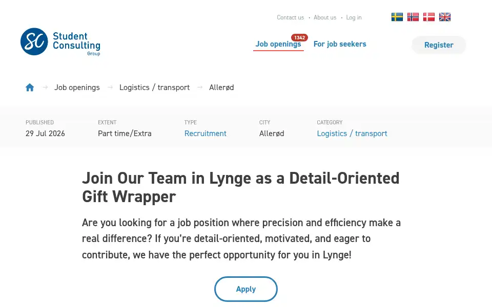 Screenshot of studentconsulting.com