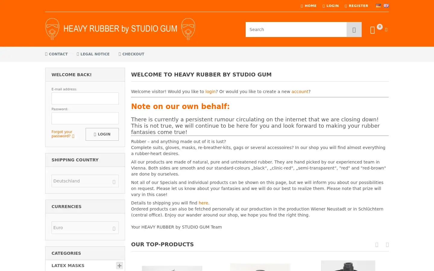 Screenshot of studiogum.com