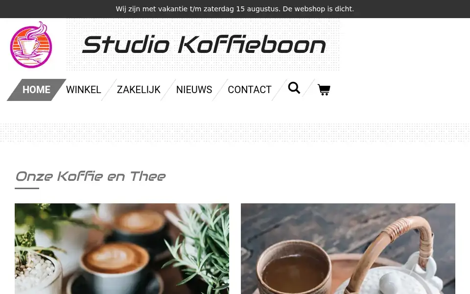 Screenshot of studiokoffieboon.nl