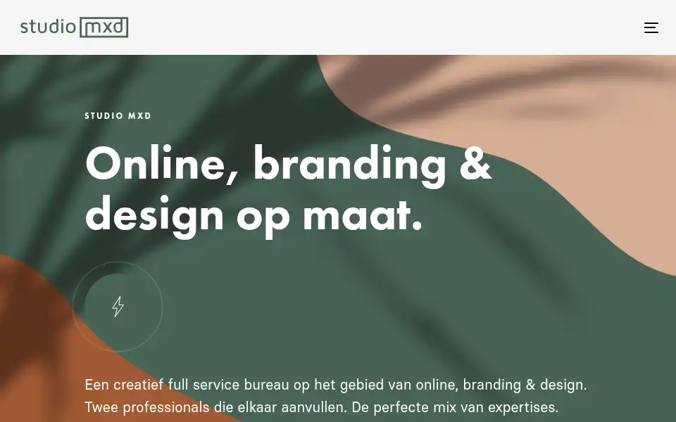 Screenshot of studiomxd.nl
