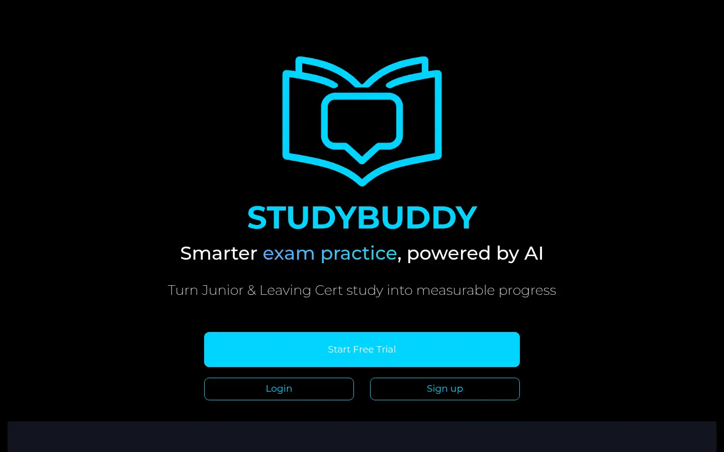 Screenshot of study-buddy.ie