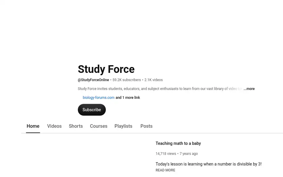 Screenshot of studyforce.com