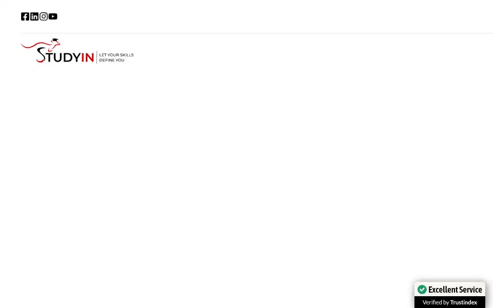 Screenshot of studyin.com.au